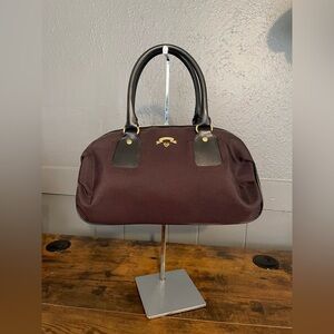 Victoria's Secret Black and Brown Satchel